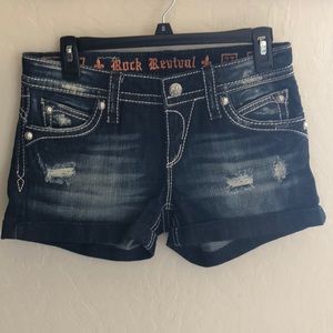 Rock Revival jeans shorts size 27